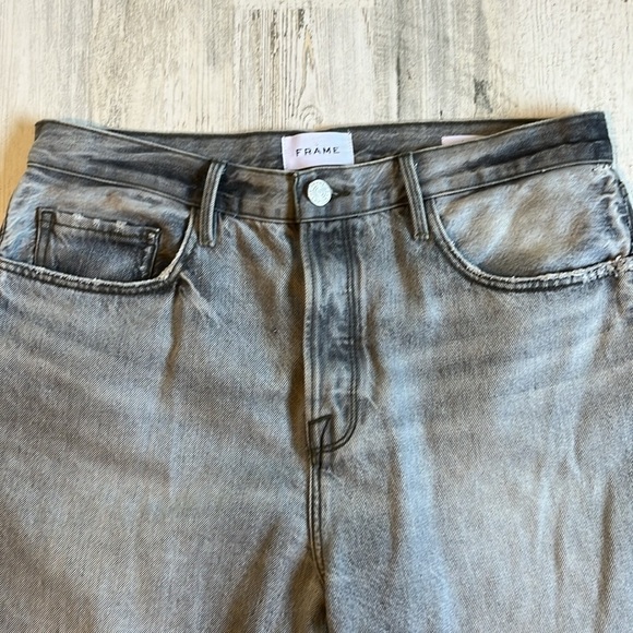 Frame Le Original Gray Jeans Size 30 - Picture 3 of 11